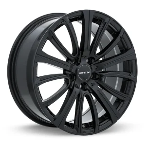 RTX Wheels – Network – Black – 18″x8″ 35mm – All weather Wheels – 082469